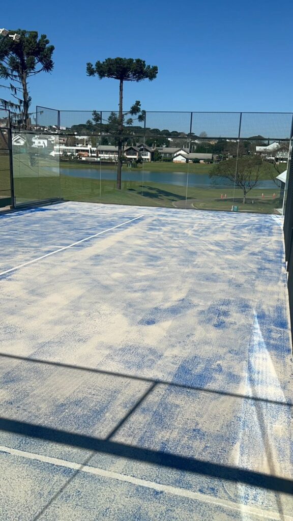 quadra padel condomínio curitiba
